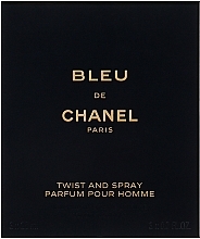 Chanel Bleu de Chanel Parfum Twist And Spray Set - Zestaw (3 x parfum 20 ml) — Zdjęcie N1