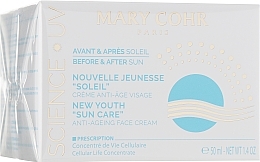 Krem do twarzy - Mary Cohr Nouvelle Jeunesse New Youth "Sun Care" — Zdjęcie N1