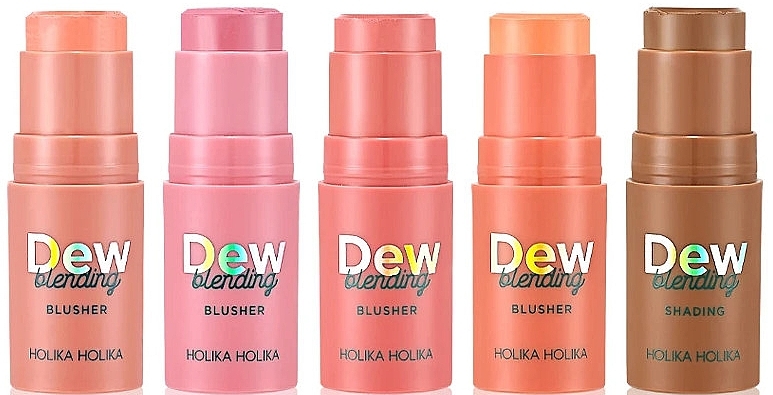 Róż do policzków w sztyfcie - Holika Holika Dew Blending — Zdjęcie N2