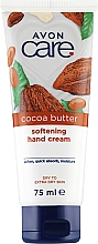 Odżywczy krem do rąk z masłem kakaowym do skóry suchej i ekstrasuchej - Avon Care Nourishing Hand Cream — Zdjęcie N1