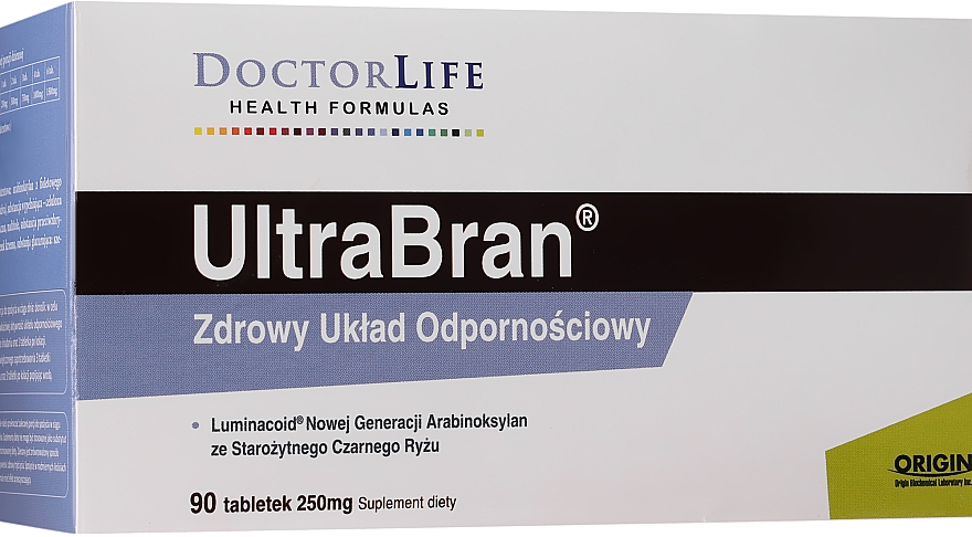Suplement diety na zdrowy układ odpornościowy - Doctor Life UltraBran  — Zdjęcie N1