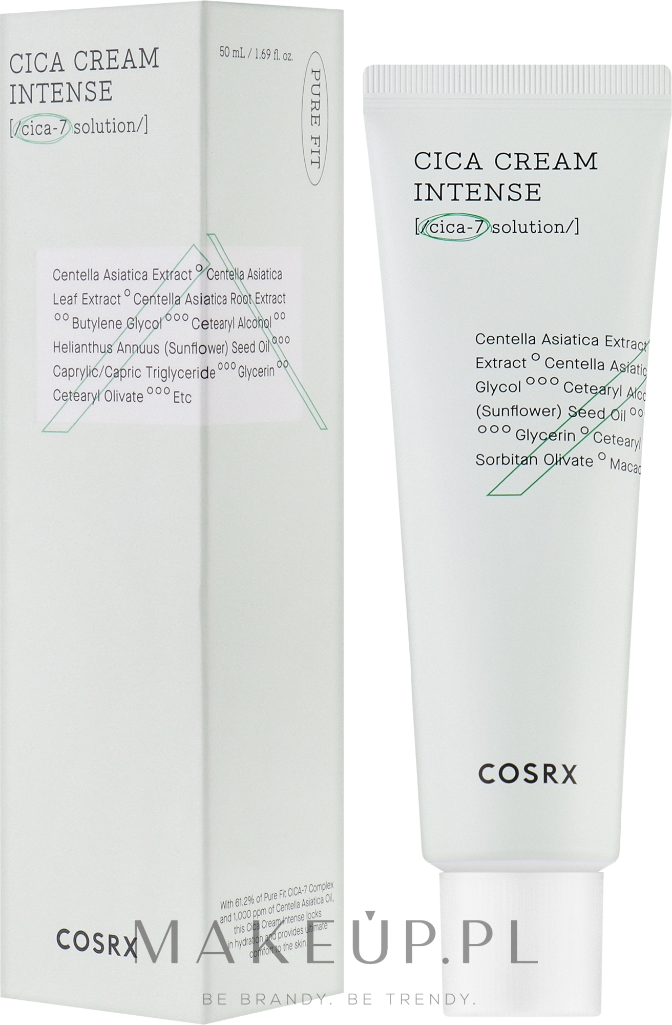 Odżywczy i kojący krem - Cosrx Pure Fit Cica Cream Intense — Zdjęcie 50 ml