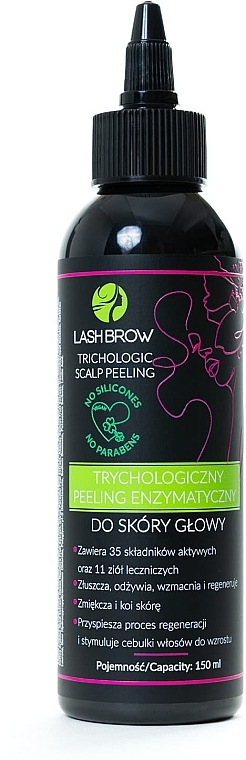 Trychologiczny peeling skóry głowy - Lash Brow Trichologic Scalp Peeling — Zdjęcie N1