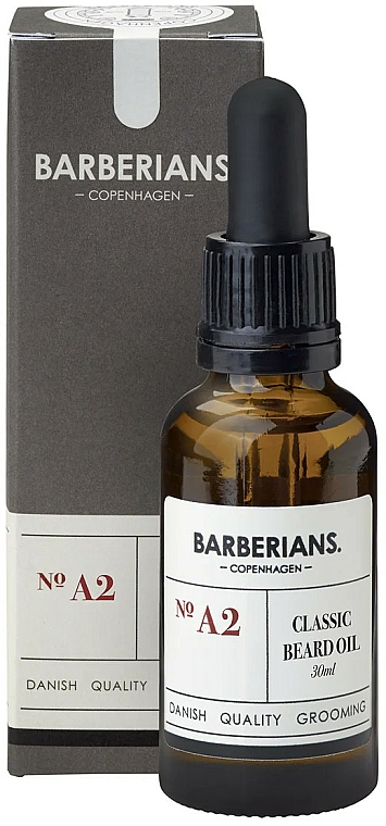 Odżywczy olejek do układania brody - Barberians. Copenhagen №A2 Classic Beard Oil — Zdjęcie N1
