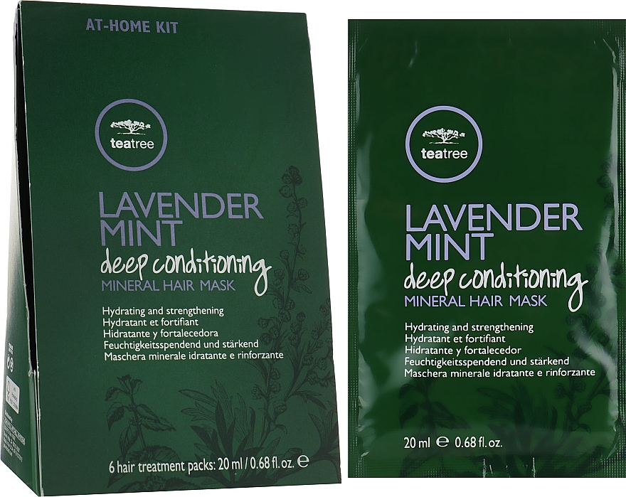 Maska regeneracyjna do włosów - Paul Mitchell Tea Tree Lavender Mint Deep Conditioning Mineral Hair Mask — Zdjęcie N1
