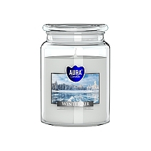 Świeca zapachowa w słoiku Winter Air - Bispol Scented Candle  — Zdjęcie N2