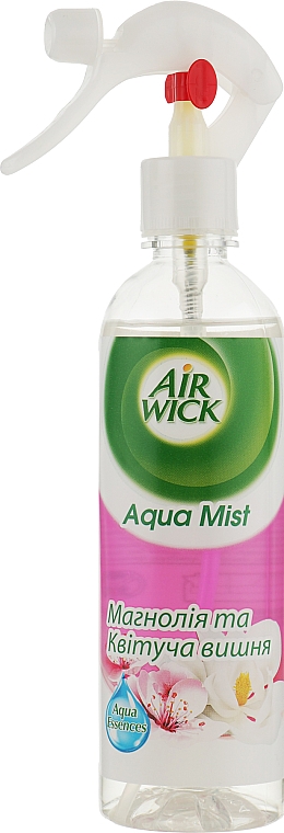 Odświeżacz powietrza Magnolia i kwiaty wiśni - Air Wick Aqua Mist — Zdjęcie N1