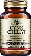 Kup Cynk chelatowany w tabletkach - Solgar Chelated Zinc