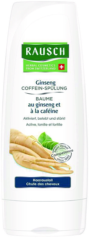 Odżywka stymulująca wzrost włosów - Rausch Ginseng Coffein Spulung Conditioner — Zdjęcie N2