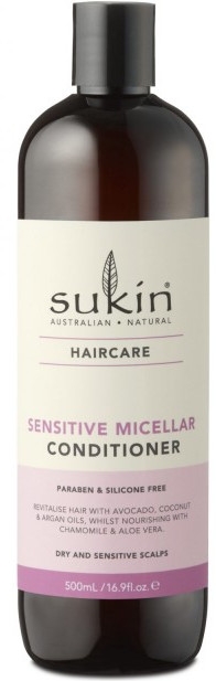 Delikatna odżywka micelarna do włosów - Sukin Sensitive Micellar Conditioner — Zdjęcie N1