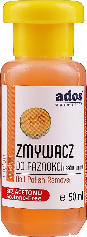 Zmywacz do paznokci bez acetonu Melon - Ados Nail Polish Remover — Zdjęcie N1