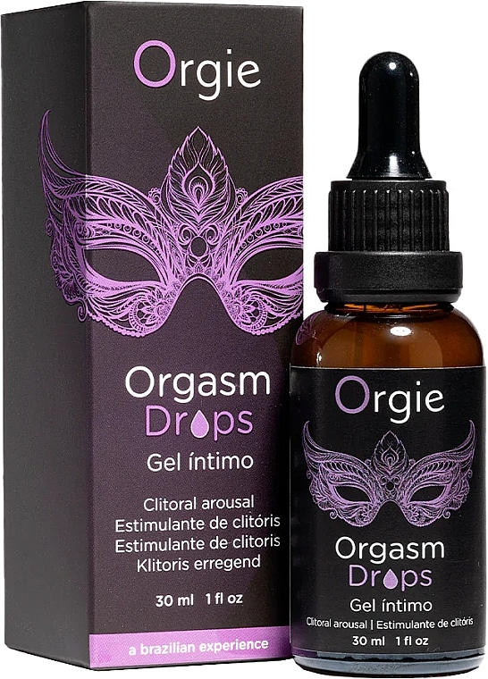 Krople pobudzające dla kobiet - Orgie Orgasm Drops Clitoral Arousal — Zdjęcie N2
