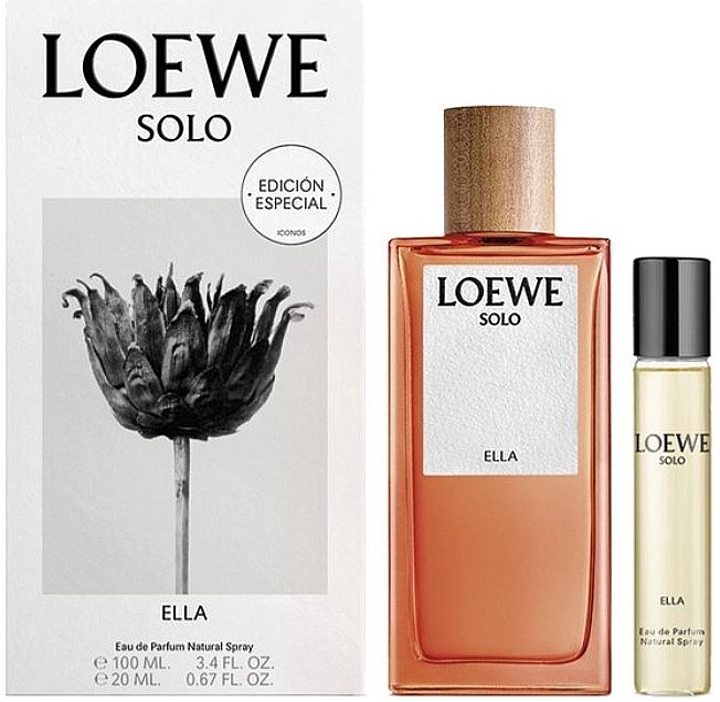 Loewe Solo Loewe Ella - Zestaw (edp/100ml + edp/20ml) — Zdjęcie N1