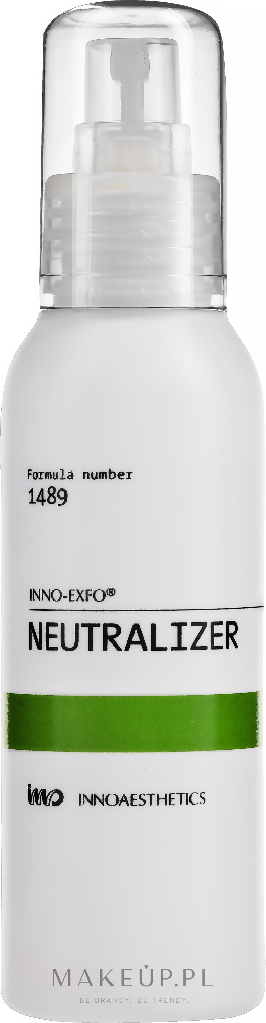 Preparat przywracający odpowiednie pH skóry po zabiegach z użyciem kwasów - Innoaesthetics Inno-Exfo Neutralizer — Zdjęcie 100 ml