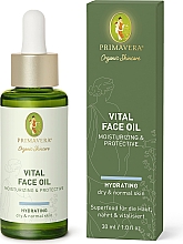 Kup Olejek do twarzy - Primavera Moisturizing & Protective Vital Face Oil