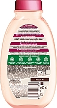 Szampon wzmacniający do włosów osłabionych i łamliwych Olejek rycynowy & migdał - Garnier Botanic Therapy Castor Oil And Almond — Zdjęcie N2