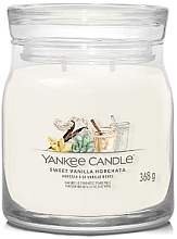 Kup Świeca zapachowa - Yankee Candle Signature Sweet Vanilla Horchata
