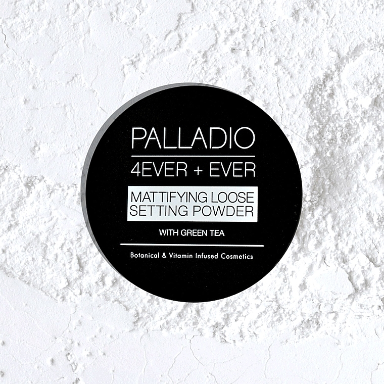 Puder matujący - Palladio 4 Ever+Ever Mattifying Loose Setting Powder — Zdjęcie N4