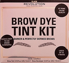 Zestaw do koloryzacji brwi - Makeup Revolution Brow Dye Tint Kit — Zdjęcie N2