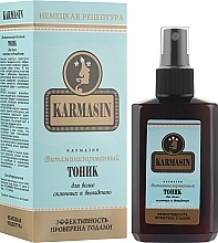 Witaminizujący tonik do włosów skłonnych do wypadania - Pharma Group Laboratories Karmasin Toner Hair — Zdjęcie N3