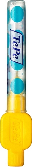 Zestaw szczotek międzyzębowych Original, 0,7 mm, żółty - TePe Interdental Brush Original Size 4 — Zdjęcie N2