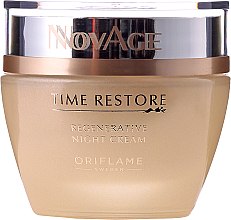 Odmładzający krem do twarzy na noc - Oriflame NovAge Time Restore Regenerative Night Cream — Zdjęcie N2