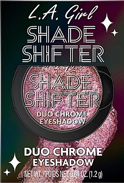 Cień do powiek - L.A. Girl Shade Shifter Duo Chrome Eyeshadow — Zdjęcie N1