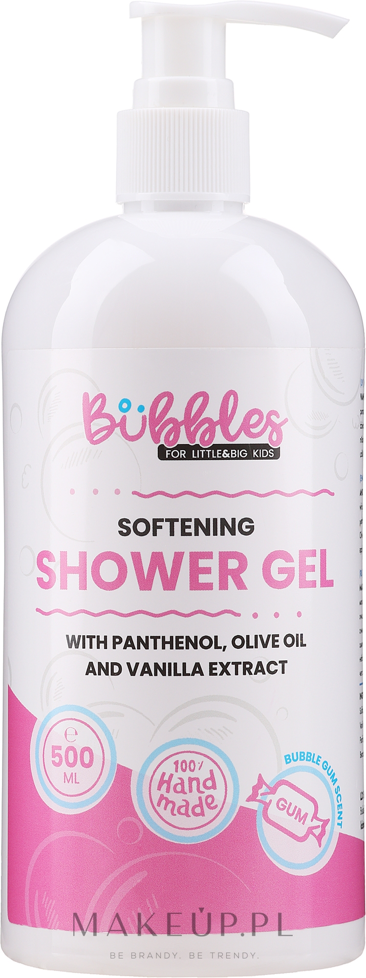 Zmiękczający żel pod prysznic - Bubbles Softening Shower Gel — Zdjęcie 500 ml