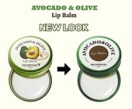 Balsam do ust Awokado i oliwa - Skinfood Avocado And Olive Lip Balm — Zdjęcie N2