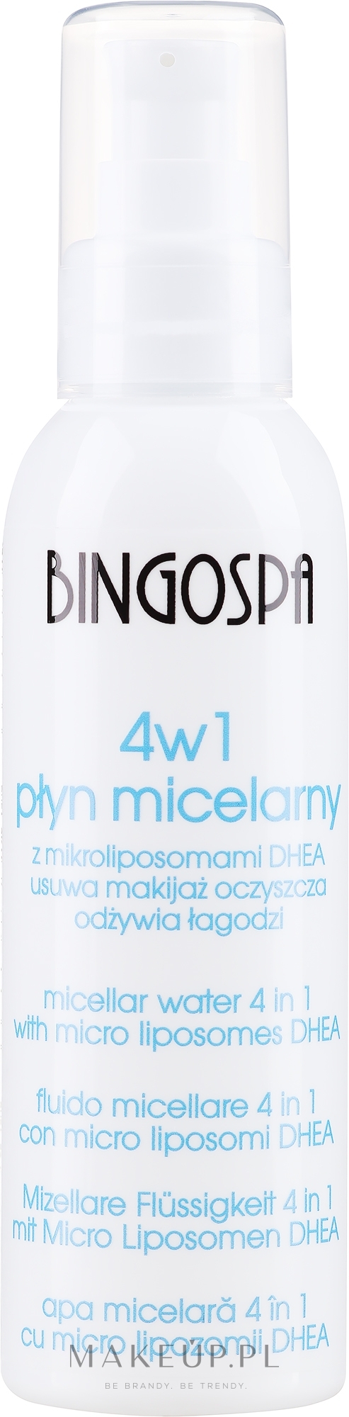 PREZENT! Płyn micelarny z mikroliposomami DHEA do demakijażu - BingoSpa Micellar Water — Zdjęcie 150 ml