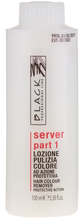 Produkt do usuwania farby z włosów - Black Professional Line Server 1+2 — Zdjęcie N2