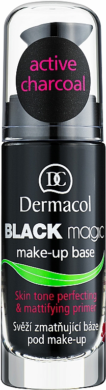 Detoksykująca baza pod makijaż - Dermacol Black Magic Makeup Primer — Zdjęcie N1
