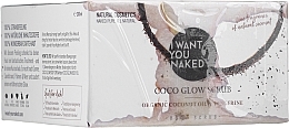 PRZECENA! Peeling do ciała z organicznym olejem kokosowym i mandarynką - I Want You Naked Coco Glow Scrub * — Zdjęcie N2