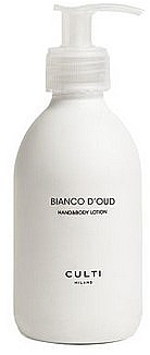 Balsam do rąk i ciała - Culti Milano Bianco D'oud Hand & Body Lotion — Zdjęcie N1