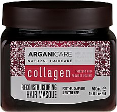 Kup Maska do włosów z kolagenem - Arganicare Collagen Reconstructuring Hair Masque