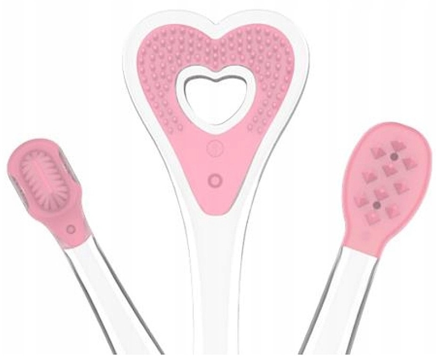 Elektryczna szczoteczka do zębów dla dzieci 3-36 miesięcy, różowa - Neno Denti Pink Electronic Toothbrush for Children — Zdjęcie N2
