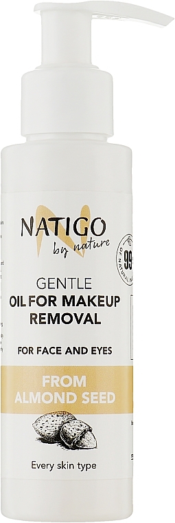 Olejek do delikatnego demakijażu twarzy i oczu - Natigo Gentle Oil For Makeup Removal