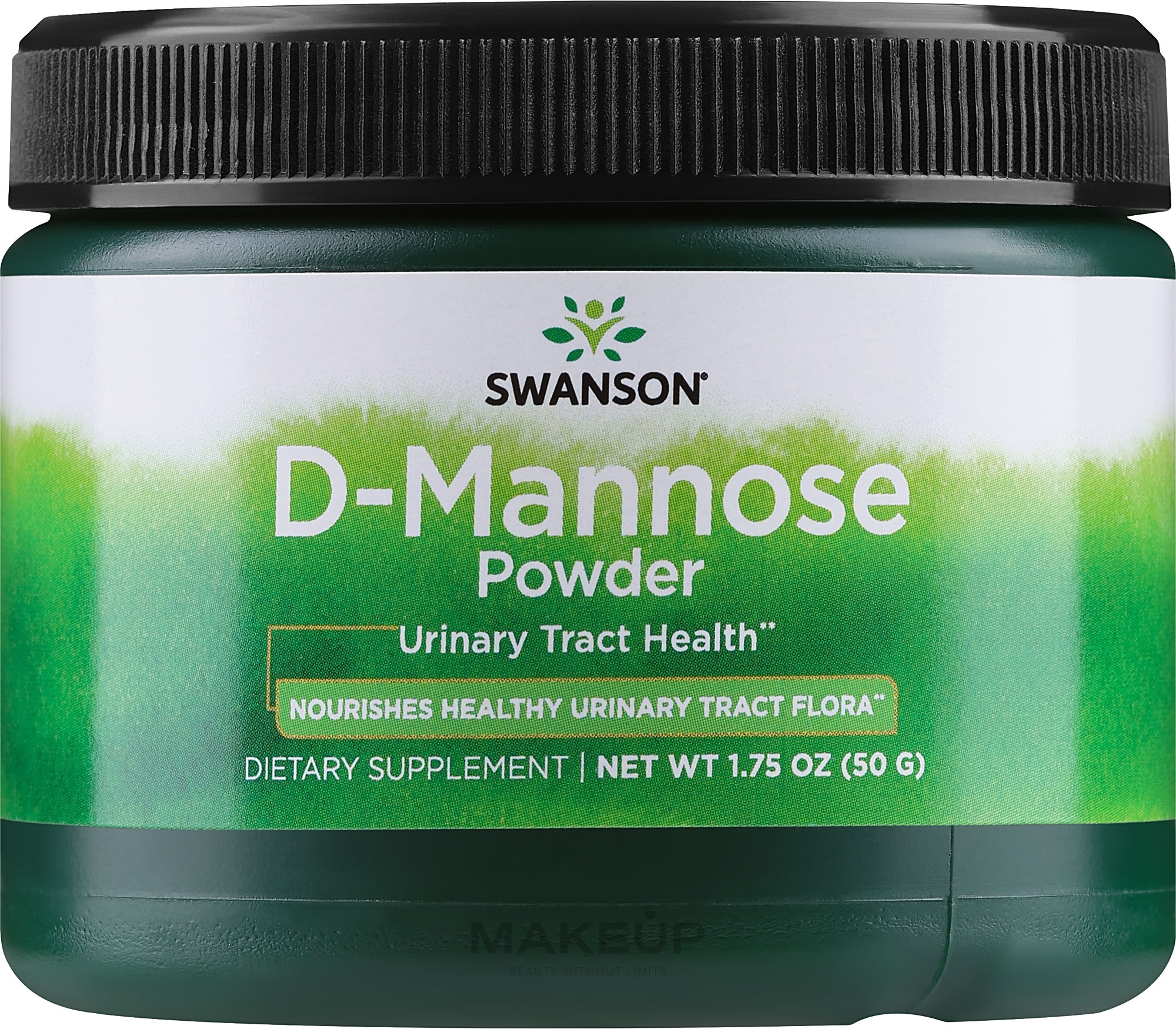 Suplement diety D-mannoza w proszku - Swanson D-Mannose Powder — Zdjęcie 50 g