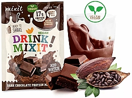 Kup Koktajl proteinowy z ciemnej czekolady - Mixit Vegan Drink Dark Chocolate