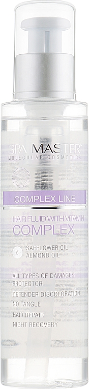 Wielofunkcyjny fluid do włosów z kompleksem witamin - Spa Master — Zdjęcie N1