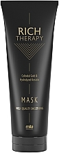 Kup Maska odbudowująca z keratyną i drobinkami złota do włosów zniszczonych - Mila Professional Rich Therapy Mask