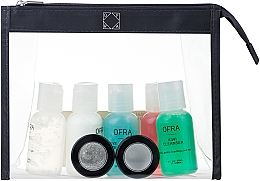 Kup Zestaw - Ofra Skin Care Kit Normal (cleanser/30ml + f/ton/30ml + eye/remover/30ml + f/cr/30ml + eye/gel/30ml + f/peel/7ml + f/mask/7ml + bag)