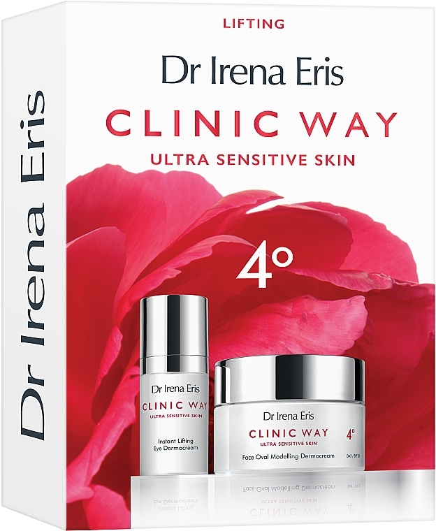 Zestaw - Dr Irena Eris Clinic Way 4° (eye/cr 15 ml + f/cr 50 ml) — Zdjęcie N1