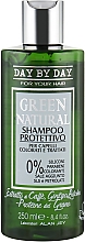 Ochronny szampon do włosów farbowanych i zniszczonych - Alan Jey Green Natural Shampoo Protettivo — Zdjęcie N1