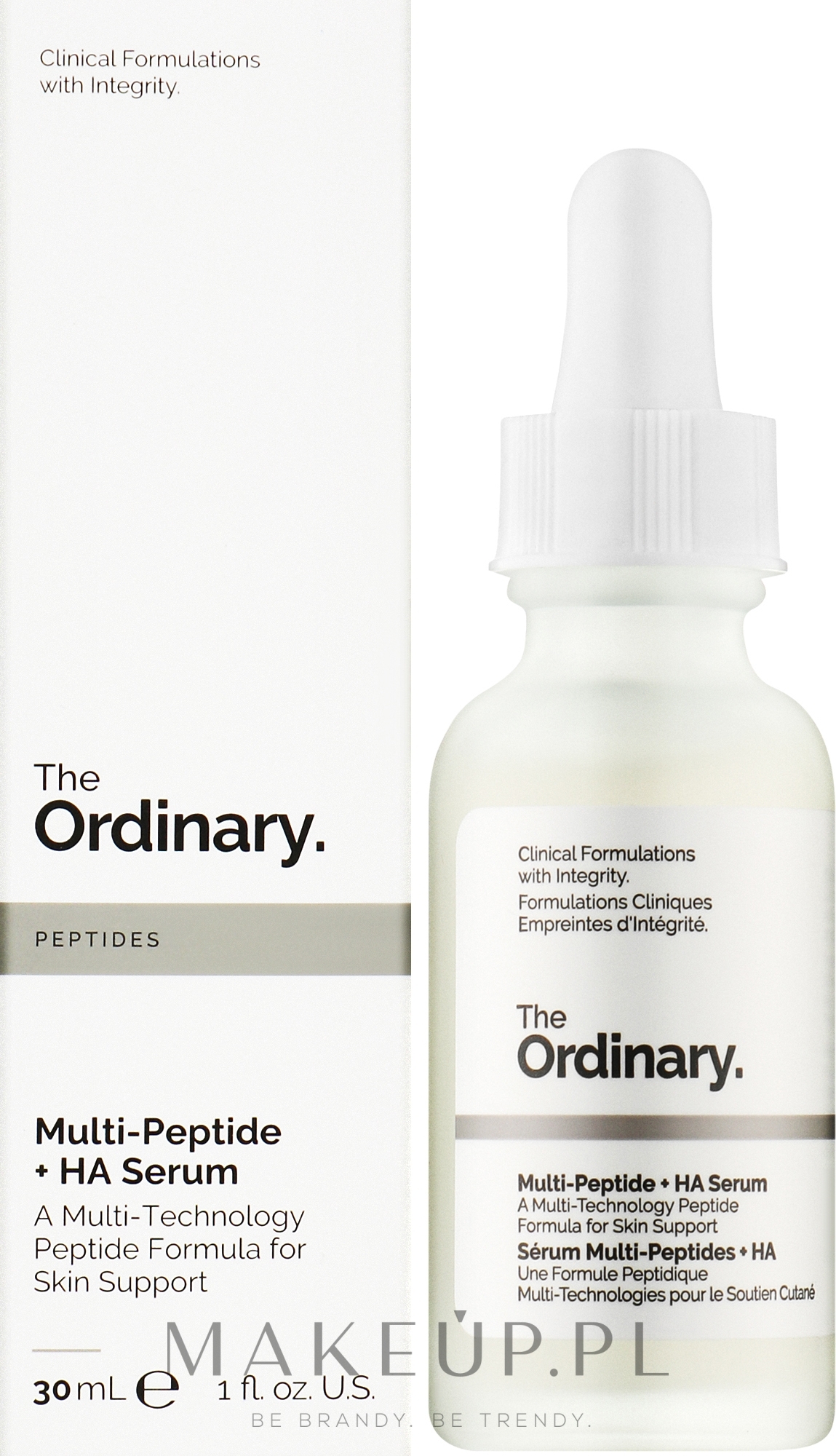 Multi-peptydowe serum do twarzy - The Ordinary Multi-Peptide + HA Serum — Zdjęcie 30 ml