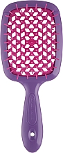 Kup Szczotka pneumatyczna do włosów, fioletowo-różowa - Janeke Superbrush