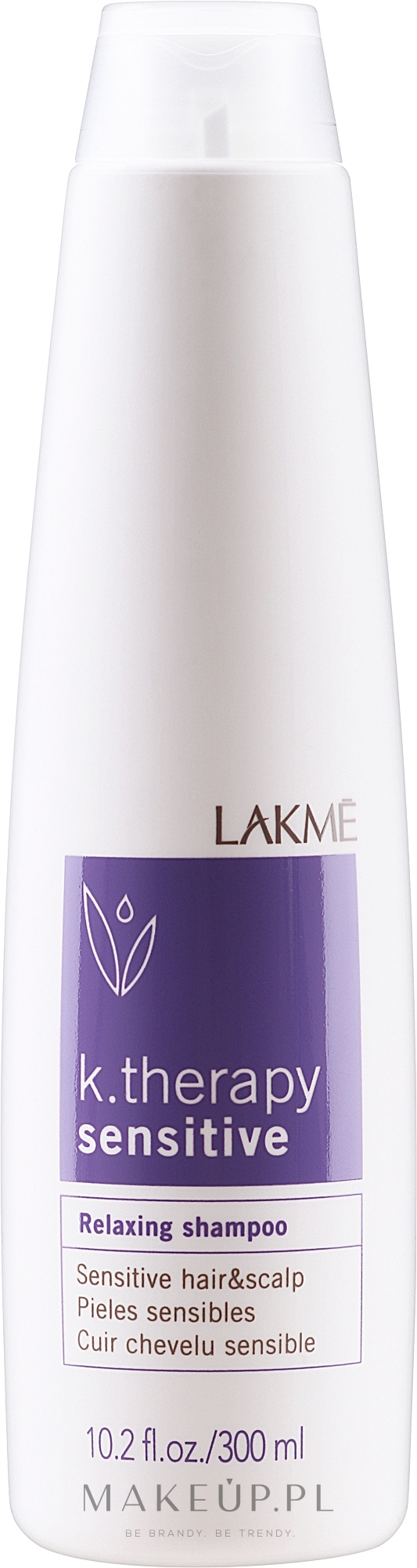 Delikatny szampon z alantoiną do wrażliwej skóry głowy - Lakmé K.Therapy Sensitive Shampoo — Zdjęcie 300 ml