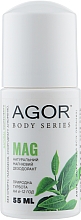 Naturalny dezodorant magnezowy w kulce - Agor Body Series Mag — Zdjęcie N1