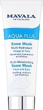 Multi-nawilżająca maska - Mavala Aqua Plus Multi-Moisturizing Snow Mask — Zdjęcie N1