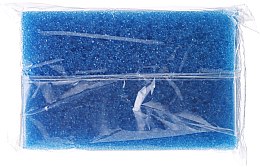 Antycellulitowa gąbka kąpielowa do masażu 6020, niebieska - Donegal Cellulose Sponge — Zdjęcie N2